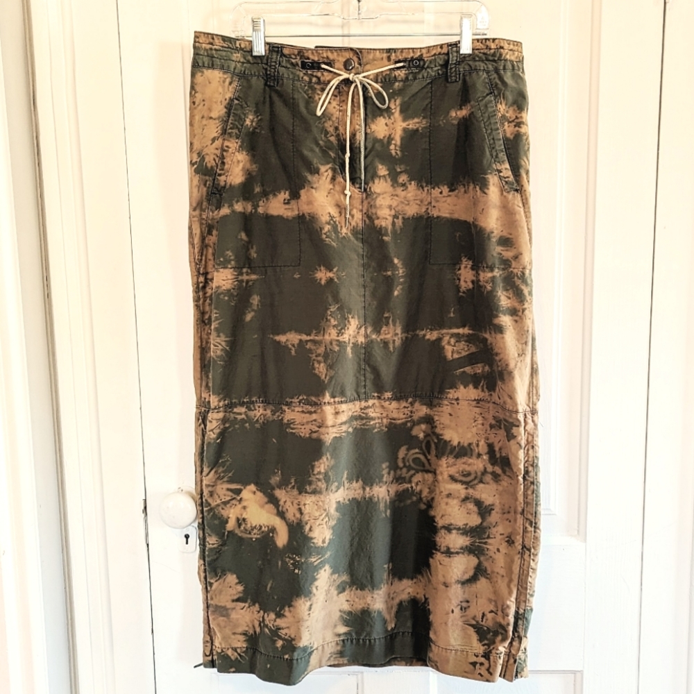 Cargo Utility Maxi Skirt Size 16